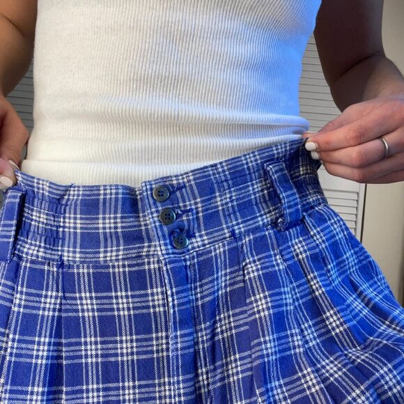 Vintage Checkered Boxer Style Pants - Picture 4 of 5